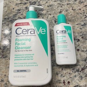 Cerave foaming facial cleansers duo